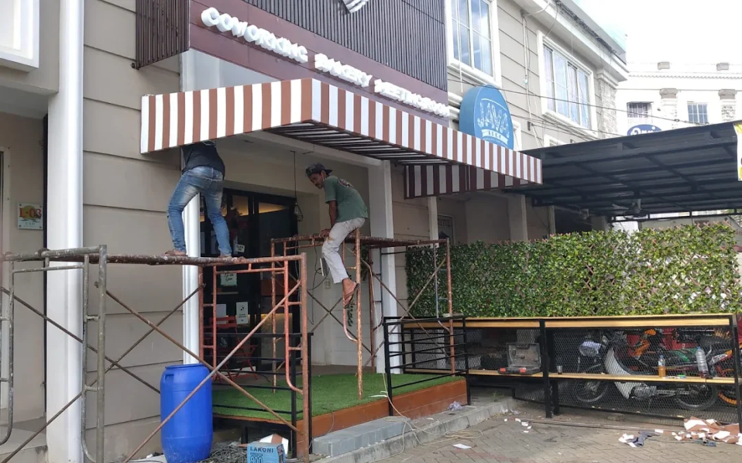 Awning Gulung Minimalis untuk Teras dan Balkon