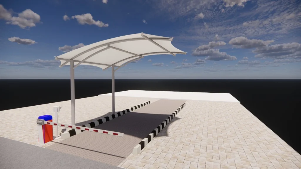 Desain canopy membran