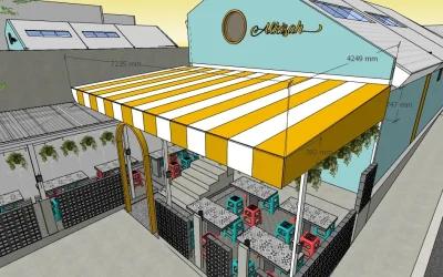 Awning Gulung Modern untuk Hunian Nyaman dan Estetik