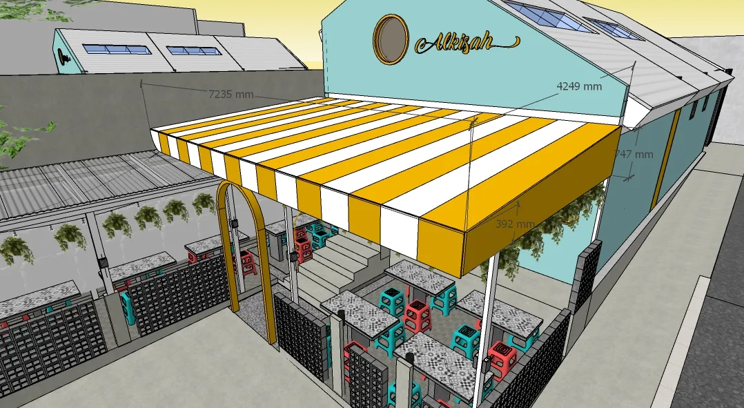 Awning Gulung Modern untuk Hunian Nyaman dan Estetik