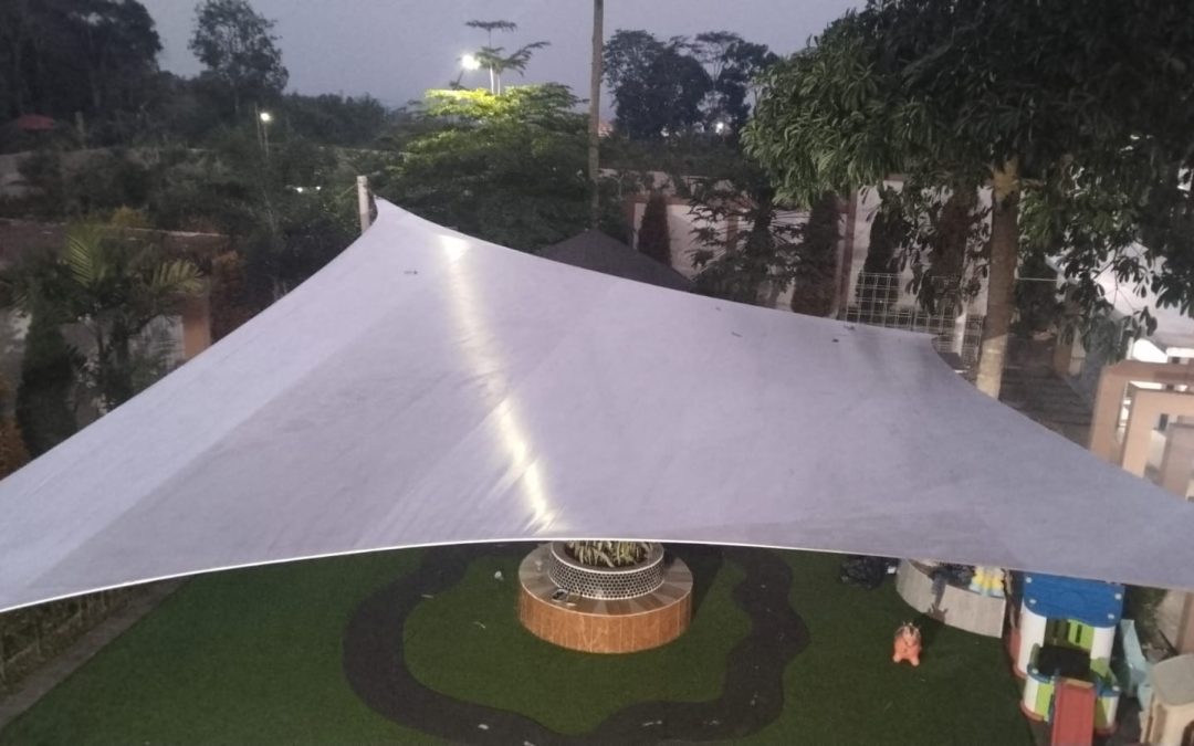 Update Harga Kanopi Membran untuk Rumah & Kafe — Mulai dari Rp 750.000/m²